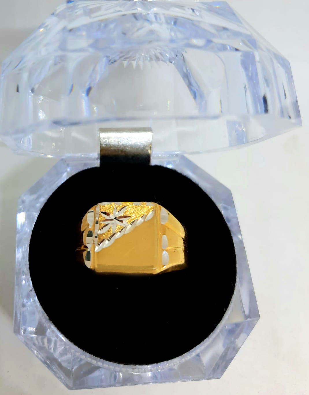 Gold Gent Ring